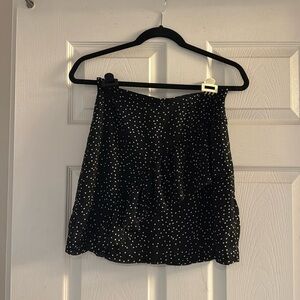Zara polka dot skirt